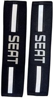 واقي حزام الأمان من قطعتين، حماية حزام الأمان، يمنح الراحة أثناء القيادة عاكس رادار ومناسب للنساء والشباب، وإكسسوارات السيارات، قد يكون اسمًا أو شعارًا، مناسب للسيارات، سيات