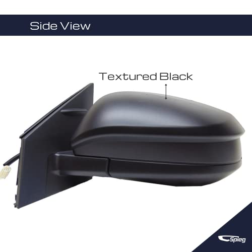 Spieg To1320309 Driver Side Mirror Replacement For Toyota Rav4 2013-2015 Power Adjusted Non Heated Textured Black 3Pin (Lh) #TOP3