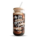 Elly and Grace Christian Tumbler for Women, 20 oz. Bible Verse Tumbler, Christian Cups, Faith Mug, includes lid and straw (Psalm 23-20oz)