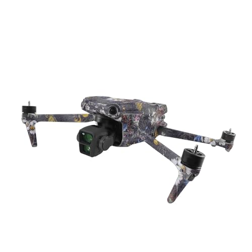 Image of MightySkins Glossy Glitter Skin Compatible with DJI Air 3 - Midnight Blossom | Protective, Durable High-Gloss Glitter Finish | Easy to Apply