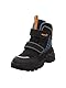 Superfit Baby - Jungen Snow Max Warm Gefütterte Gore-tex Schneestiefel, Schwarz Blau 0030, 22 EU