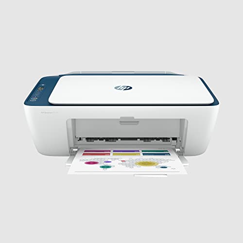 HP Deskjet 2723 WiFi Colour Printer, Scanner and Copier for Home/Small Office, Dual-Band Wi-Fi, Voice Activated Printing (Google Home and...