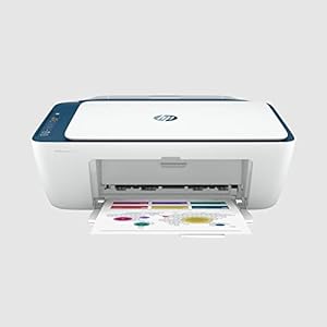 HP Deskjet 2723 Printer, Copy, Scan, Dual Band WiFi, Bluetooth, USB, Simple Setup Smart App, Ideal for Home.