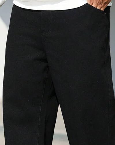 Image of AUSK Men's Regular Straight Fit Casual Jeans || Official Business wear Jeans for Men
