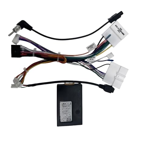 Câble d'autoradio adaptateur CAN-Bus compatible avec Renault Clio Triber Dacia Duster Sandero faisceau de câbles d'alimentation connecteur multimédia...