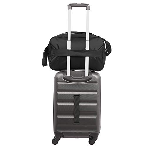 16 Inch Aerolite Carry On Hand Luggage Flight Duffle Bag, 2nd Bag or Underseat, 19L
