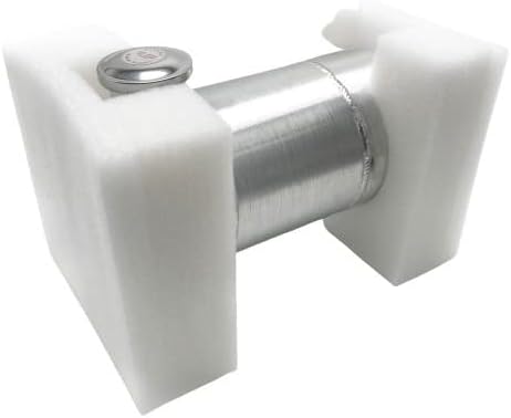 Miniatura 6 de JSD AUTO PARTS Tanque de combustible de 1 58 galones, 6 x 15 pulgadas, 14 NPT, llenado de extremo de salida de aluminio, tanque de gasolina para