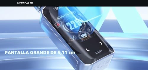 Miniatura 5 de Smok X - Priv Plus Mod 225w Admite Baterías 18650 Excluidas Admite Latas Secundarias Tf - D Latas Tfv9 Mini Lata Tfv18 Estuches De Cigarrillos Mod Vape Dtl, Sin Nicotina Negro