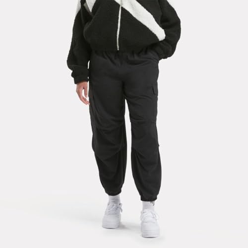 Reebok Women's Wardrobe Essentials Cargo Pant, Black, Size Large by Reebok - Image 2