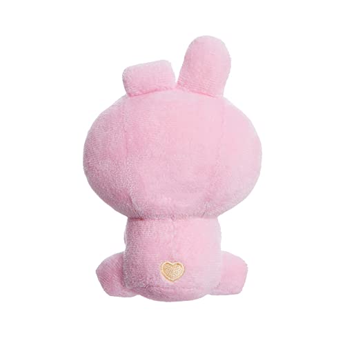 Aurora, 61479, BT21 Merchandise, Baby Cooky sitzend, 13cm, Braun, Rosa, BTS Fanartikel, Ofizielle Lizenz