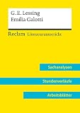 Gotthold Ephraim Lessing: Emilia Galotti (Lehrerband): Reclam Literaturunterricht: Sachanalysen, Stundenverläufe, Arbeitsblätter - Peter Bekes 