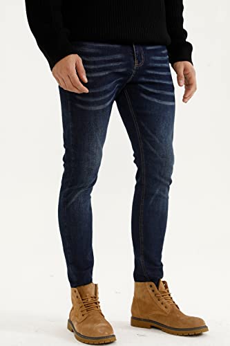 Gingtto Mens Skinny Jeans Fashion Slim Fit Jeans Pants For Men Denim Size 30 #TOP3