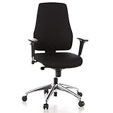 Tanto el asiento como el respaldo cuentan con un grueso acolchado y están revestidos de un tejido fuerte y resistente al desgarro (80.000 ciclos); Base de diseño de cinco brazos de aluminio