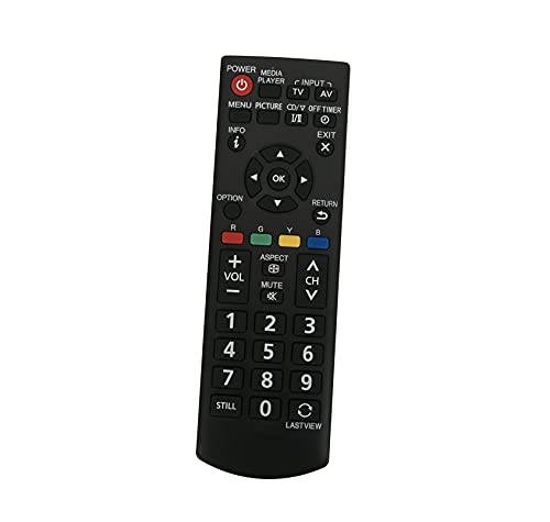 ALLIMITY N2QAYB000823 Remote Control Replace fit for Panasonic TH-L32B6X TH-L39B6G TH-L50B6G TH-L32B68G TX-24G310E TH-L32B60D TH-32A405D TH-L50B6K TX-43G320E TH-L32B6K TH-L39B68K TH-L39B6K TX-32G320E - Image 2