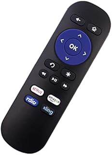 Smartby Replaced roku Sling 1 New IR Remote Compatible with Roku 1 2 3 4 HD LT XS XD Roku Express Roku Premiere, DO NOT Support for Roku Stick or Roku TV
