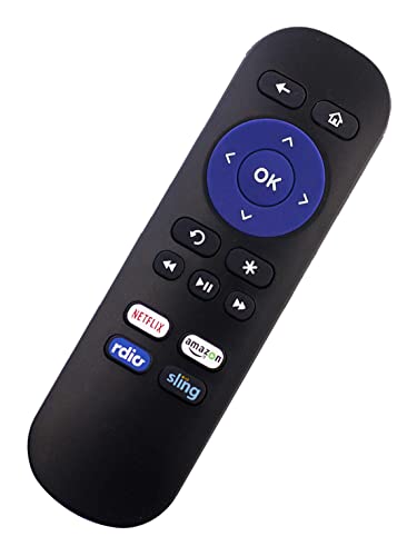 Smartby Remote Compatible with Roku 1 2 3 4 HD LT XS XD Roku Express Roku Premiere DO NOT Support for Roku Stick or Roku TV