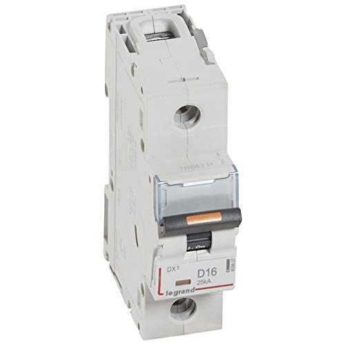 Magnetotérmico DX3 25kA Curva D 1P 16A de alta capacidad de corte