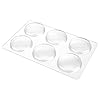 Xfenvs Door Knob Wall Shield, 6PCS Transparent Round Soft Rubber Wall Protector Self Adhesive Door Handle Bumper (Small… - Image 3