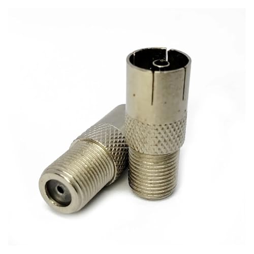 Convertidor de prueba coaxial FK-TVK con conector hembra tipo F y macho RF