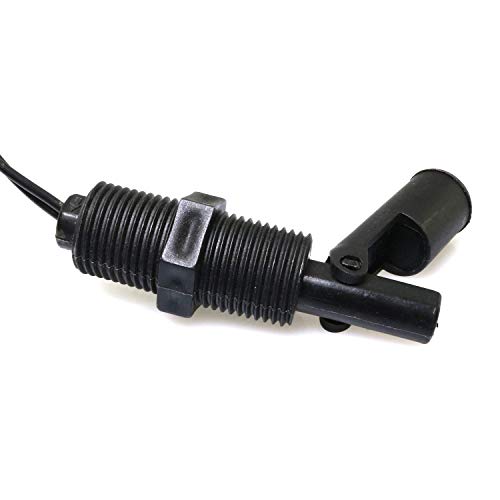 Sqxbk Water Pool Level Sensor 3Pcs Aquarium Tank Side Mounted Horizontal Liquid Float Switch Black #TOP5