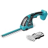 HEINPRO Cordless Hedge Trimmer Compatible with Makita 18V Battery (Battery not Included), Electric Hedge Trimmer Cordless, Bush Trimmers Grass Shears Handheld, Shrub Trimmers for Yard, Garden