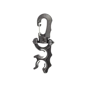 Mares Schlauchhalter Karabiner Schwarz