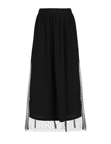Relipop Tulle Skirts for Women Midi Long Fairy Skirt 2025 Summer Trendy A-Line Mesh Layered High Waist Skirt