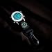 Imagen de Feeshoppher Reloj de escalada con gancho de mosquetón y reloj de pulsera luminoso para deportes al aire libre para camping