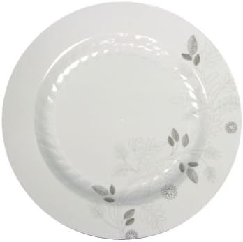 Masterpiece Sonata 10-1/4-inch Plates, White 12 Per Pack