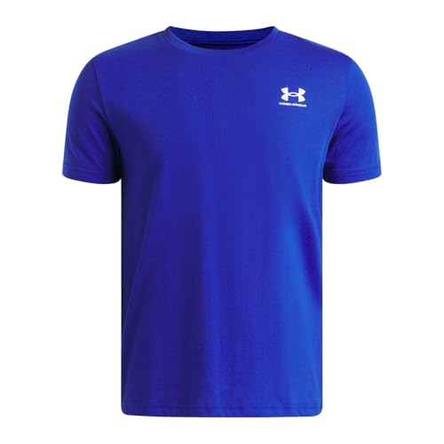 Image of Under Armour Kids Sportstyle Left Chest Short Sleeve T-Shirt (Big Kid)