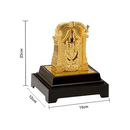 Image of Gold Plated Balaji Idols (Balaji Window Idol, Large)