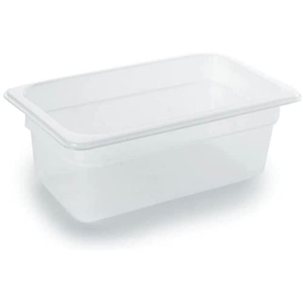 Lacor 66320H Polypropylene GN 1/3 Container, 176 x 325 x 200 mm, White