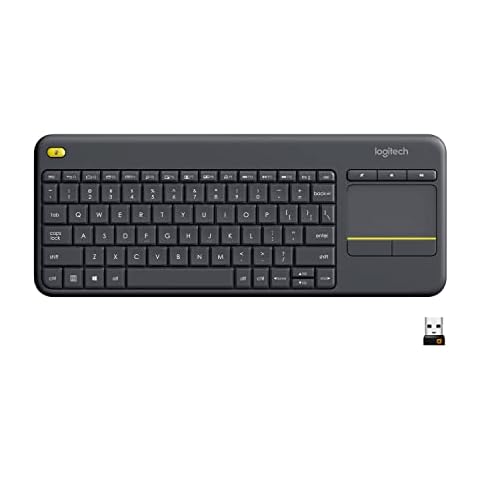 Teclado Táctil Inalámbrico Logitech K400 Plus Cover