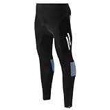 Aomiun Men's Bike Pants 4D Padded Bike Tights Bicycle Long MTB Leggings Compression Pants for Cycling Outdoor Riding Running