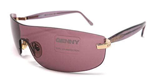 Genny 5323 699 lunettes de soleil femme rouge or luxe taille S