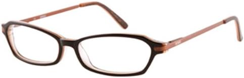 BONGO B WEDGE Eyeglasses Brown Animal Demo Lens 51-14-135