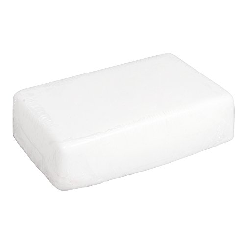 Rayher 34229000 Base de savon à mouler, glycérine, opaque, inodore, 1 bloc de 600g, selon les directives cosmétiques, testé dermatologiquement, pH neutre, végan,...