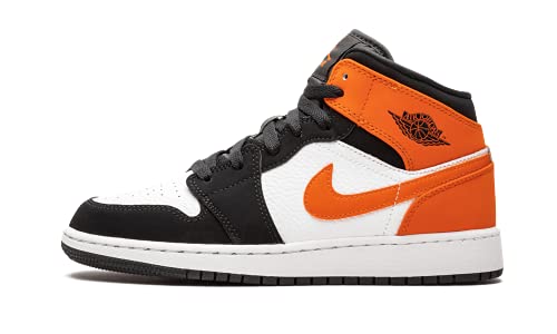Image of Jordan Youth Air 1 Mid GS 554725 058 Shattered Backboard - Size 4Y
