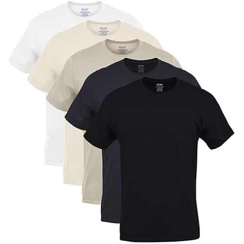 Gildan Men's Crew T-Shirts, Multipack, Style G1100