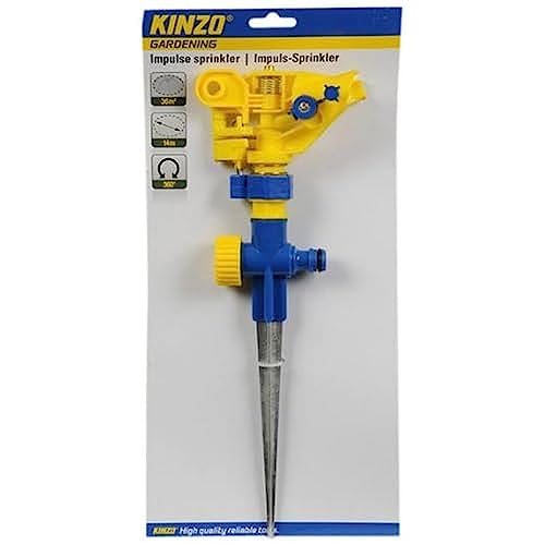 Impuls Sprinkler Rasensprenger max.36m² Hochregner Bewässerung Garten