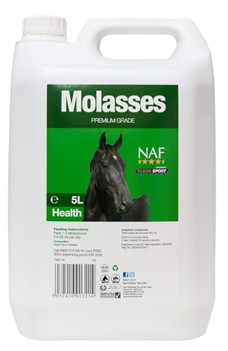 NAF Molasses 5L Horse Feed Enhancer & Appetite Booster
