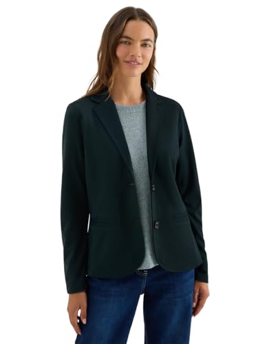 Cecil 2116793 Blazer Basique, Vert Encre, XL Femmes