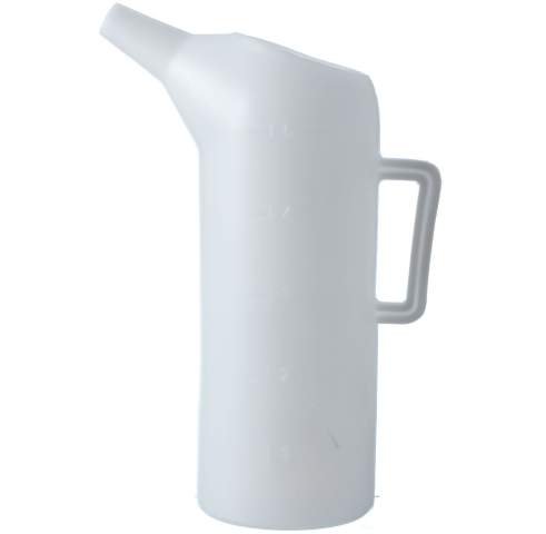 Enolandia ENO011 Caraffa Graduata Imbuto Olio, 5 l