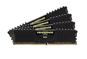 Corsair Vengeance LPX 64GB (4x16GB) DDR4 2400MHz C14 XMP 2, 0 High Performance Desktop Arbeitsspeicher Kit, Schwarz