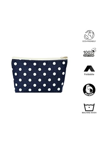 Image of Greencraft Makeup Pouch for Women | Multipurpose Pouch for Travel Carry Cute, Carry Smart & Your Daily Companion, Everywhere - Multicolor