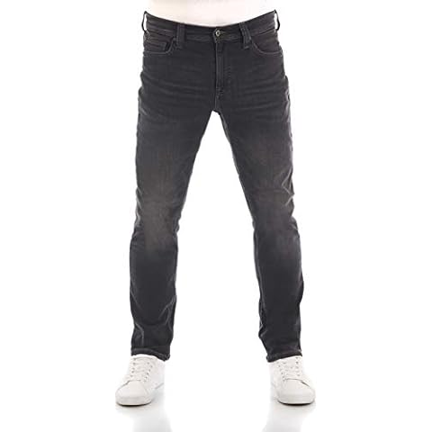 MUSTANG Herren Jeans Vegas Slim Fit Jeanshose Hose Denim Stretch Baumwolle Schwarz Grau Blau w30 Cover