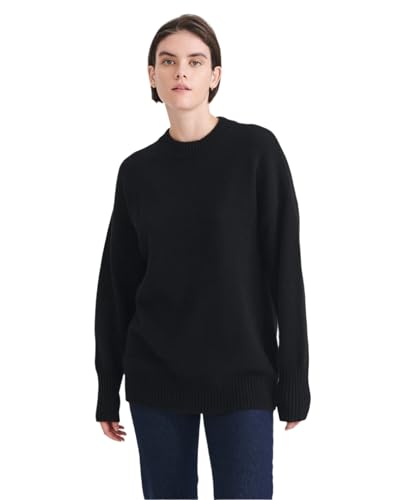 Image of NAADAM Womens Luxe Cashmere Oversized Crewneck Sweater