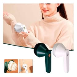 Papa Bolinha Elétrico Removedor Pelos Fiapos Roupas Sem Fio Recarregável USB Premium - Vinwer (Verde