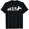 Motocross Evolution Supermoto Supermotard Enduro Wheelie T-Shirt