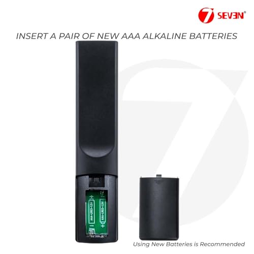 Image of 7SEVEN Compatible with BPL Tv Remote Suitable with Android & Google OS Television of Original Model 32-D4301 43F-A4300 32H-D6300 43F-A4301 32H-A4300 43U-D4310 etc - Pairing Must for Bluetooth Control